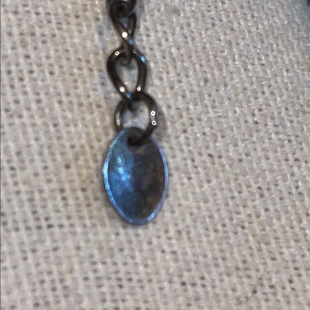 Sea Sefiment Jasper Necklace LUCAS LAMETH - Picture 13 of 16